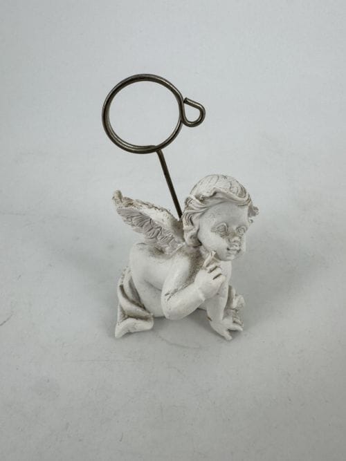 Ange porte-photo - traces de saleté