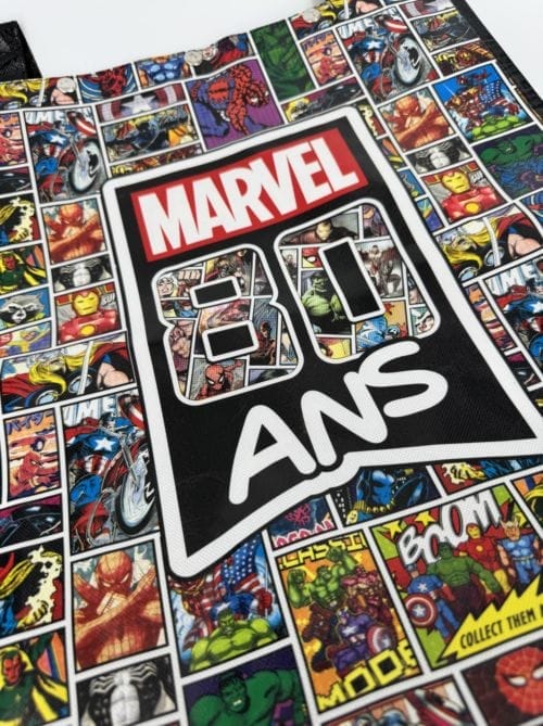 Marvel 80 ans Sac cabas - 100% polypropylène