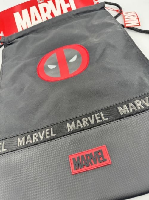 Marvel Sac - Karater Mania - petite tête rouge et noire 100 % Polyester