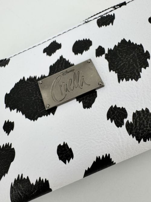 Cruella Queen porte monnaie porte cartes - Karater Mania - Disney 100% polyester - Ref 02847