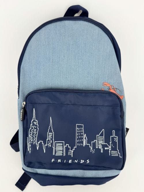 Friends petit sac à dos bleu - Blue Sky - Warner Bros - Ref SLF 019