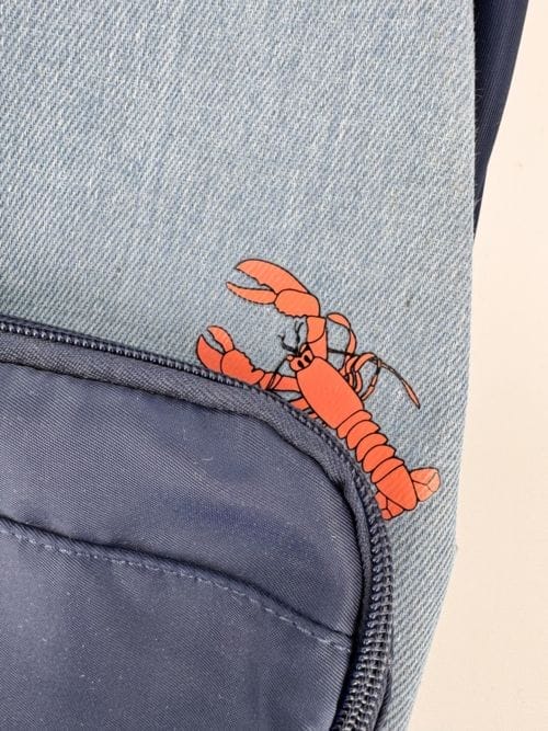 Friends petit sac à dos bleu - Blue Sky - Warner Bros - Ref SLF 019