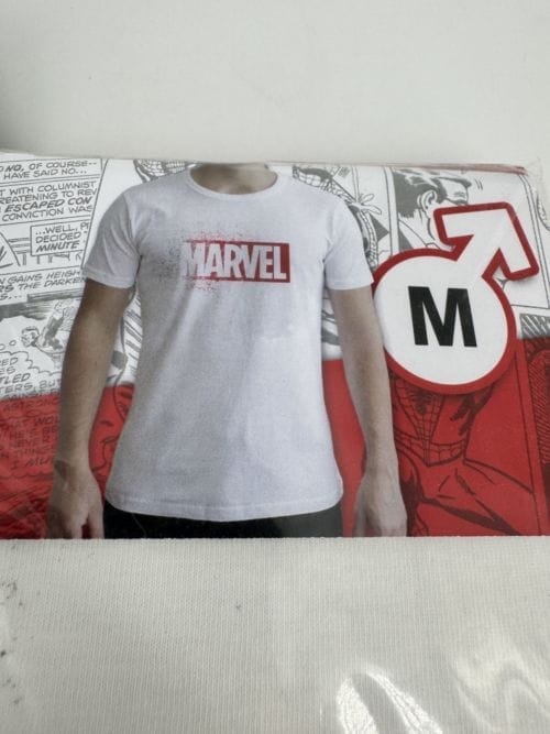 Marvel Tee Shirt blanc et rouge - Abystyle Taille M masculin ABYTEX584
