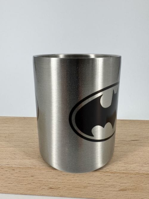 Batman Mug en métal - Carabiner Mug - DC - Logo chauve-souris