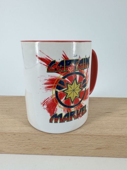 Captain Marvel Mug - Pyramid International - Handle & Inside Colour - DC