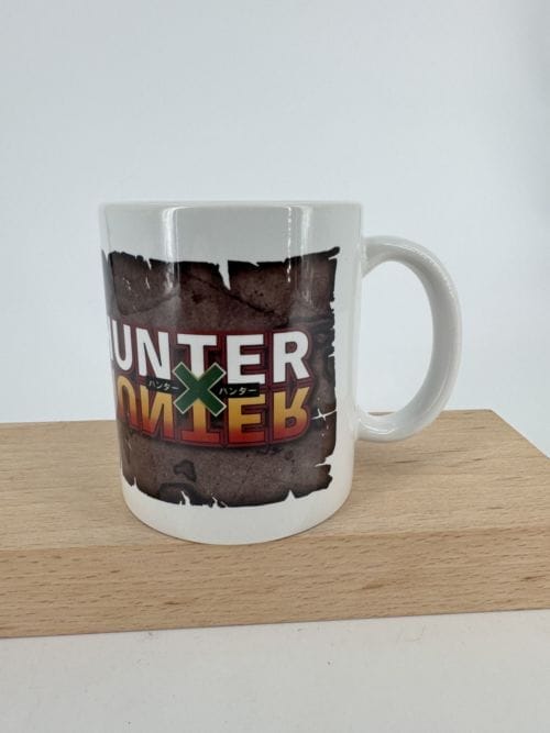 Hunter x Hunter Mug - 320 ml - GB Eye - manga - 4 personnages vert, blanc, bleu