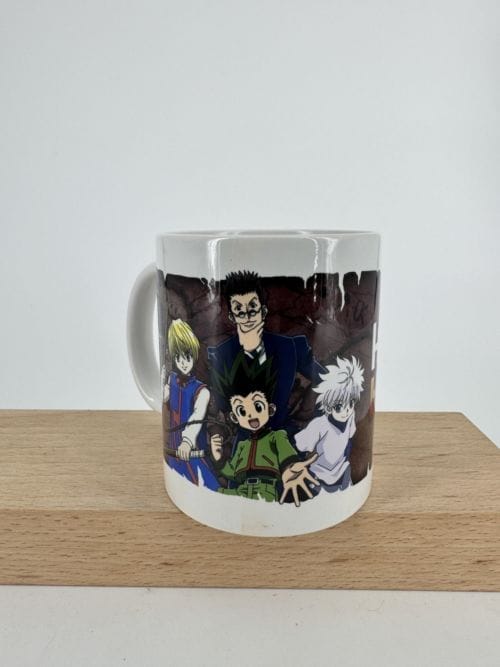 Hunter x Hunter Mug - 320 ml - GB Eye - manga - 4 personnages vert, blanc, bleu