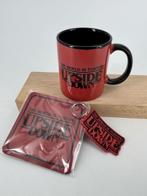 Stranger Things set Mug sous-bock et porte-clefs - Netflix