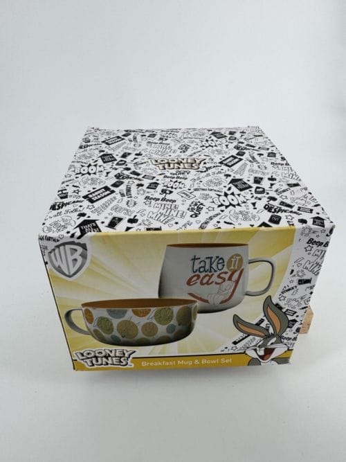 Looney Tunes Breakfast Mug et Bowl Set - Bugs Bunny - Titi - GB Eye - BS0025