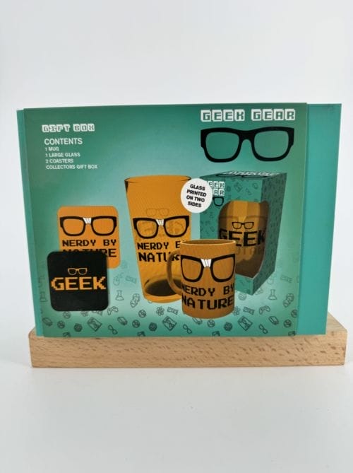 Geek Gear Gift Box 1 mug 1 grand verre 2 sous-bocks - GB Eye GFB0064