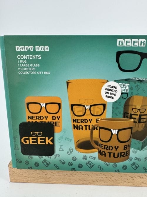 Geek Gear Gift Box 1 mug 1 grand verre 2 sous-bocks - GB Eye GFB0064
