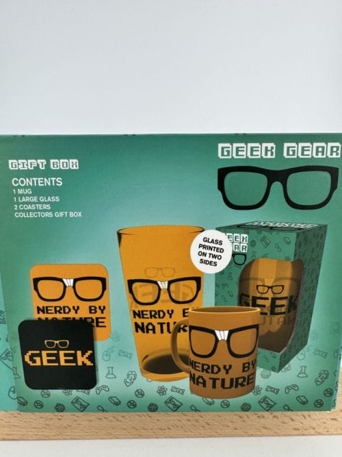 Geek Gear Gift Box 1 mug 1 grand verre 2 sous-bocks - GB Eye GFB0064