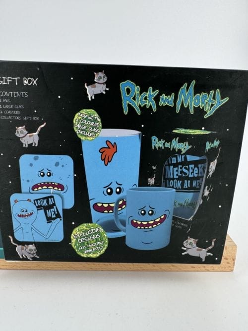Rick and Morty Gift Box 1 mug 1 grand verre 2 sous-bocks - GB Eye GFB0060