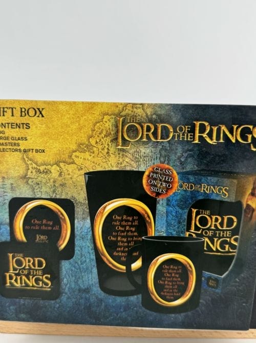 Lord of the Rings Gift Box 1 mug 1 grand verre 2 sous-bocks - GB Eye GFB0065 - Le seigneur des anneaux