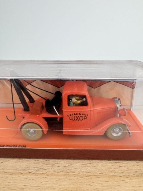 Tintin Hergé En voiture avec Tintin - La dépanneuse du Crabe aux pinces d’or - Moulinsart 2012 - Référence 2528011