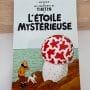 Tintin Hergé Carte postale Couverture de l'album L'étoile mystérieuse - Moulinsart 2020 - n° 30078