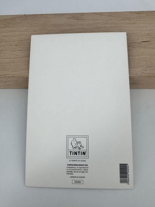 Tintin Hergé Carte postale Couverture de l'album Le temple du soleil - Moulinsart 2019 - n° 30082