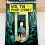 Tintin Hergé Carte postale Couverture de l'album Vol 714 pour Sydney - Moulinsart 2019 - n° 30090