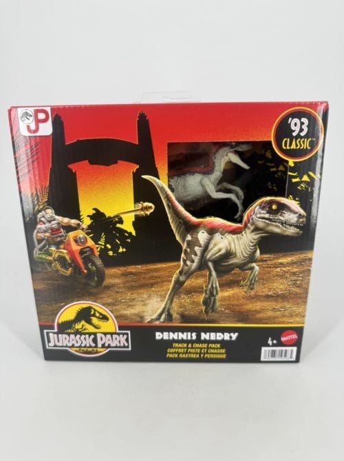 Jurassic Park Dennis Nedry '93 Classic Collection Track and Chase Pack 194735195985