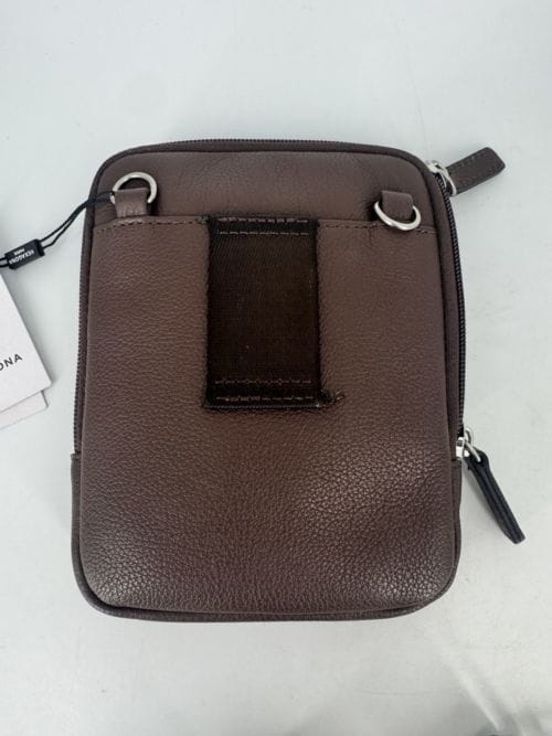 Sacoche Hexagona Ref 61718 Chocolat 18×14,5×4 cm