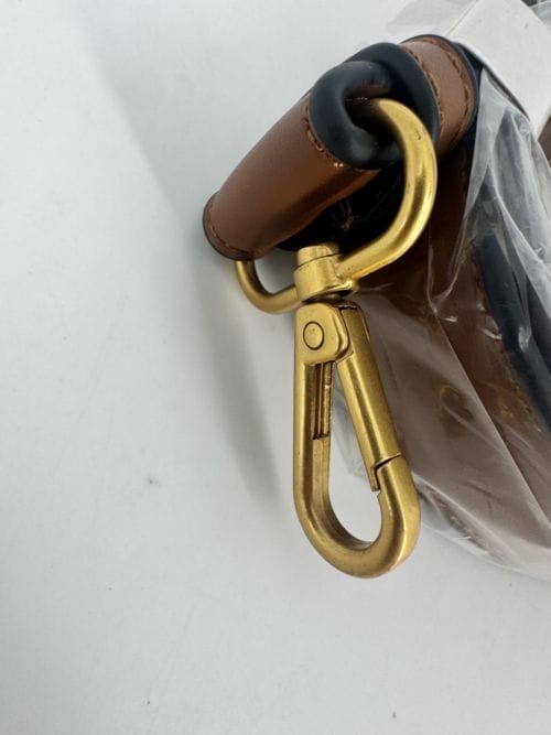 Bandoulière de sac Mac Allyster en cuir marron