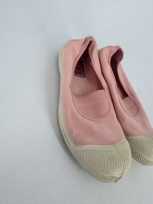 Tennis Elastique Enfant Curry Bensimon rose pâle taille 31