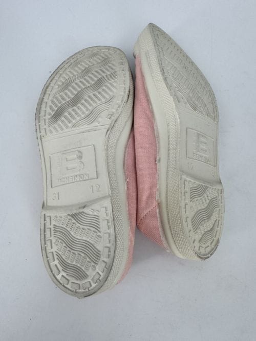 Tennis Elastique Enfant Curry Bensimon rose pâle taille 31