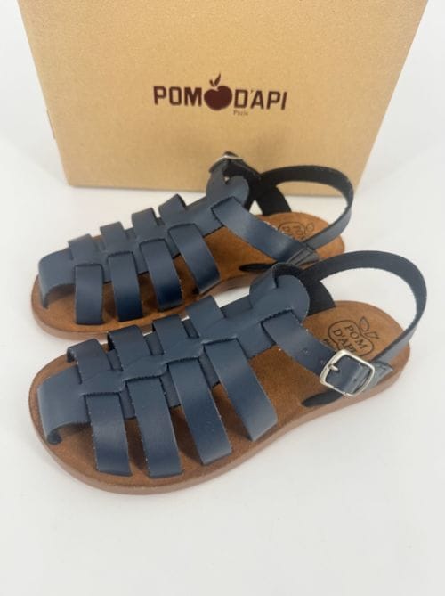 Sandale Plage-Air Pur Dad Pom d'Api Crosta Pur Navy taille 33