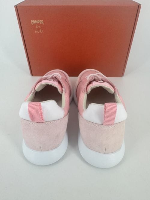 Basket Driftie Camper for Kids rose et blanc pour fille taille 35