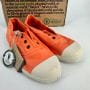 Chaussures enfants sneakers toile élastique coton bio Natural World 470E 654 Mandarina - Orange - Taille 33