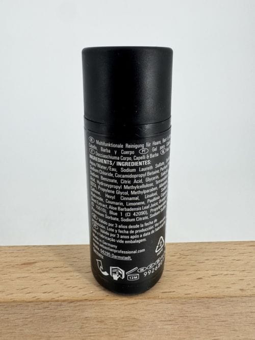 Shampoing cheveux corps et barbe Seb Man Sebastian 50 ml 4064666301426