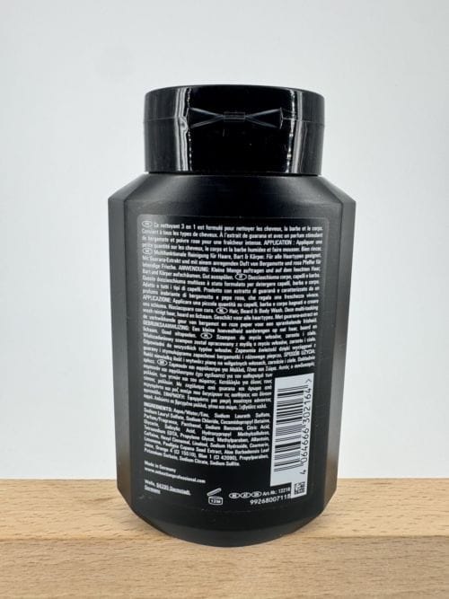 Shampoing cheveux corps et barbe Seb Man Sebastian 250 ml 4064666302164
